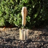 Trapiantatore per giardinaggio in acciaio inox manico legno Vendita