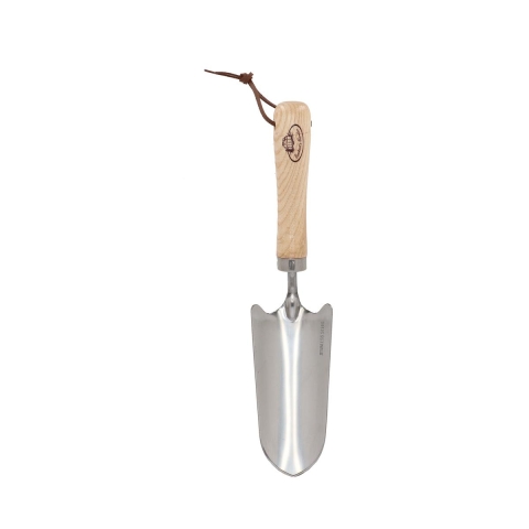 Trapiantatore per giardinaggio in acciaio inox manico legno Promozione
