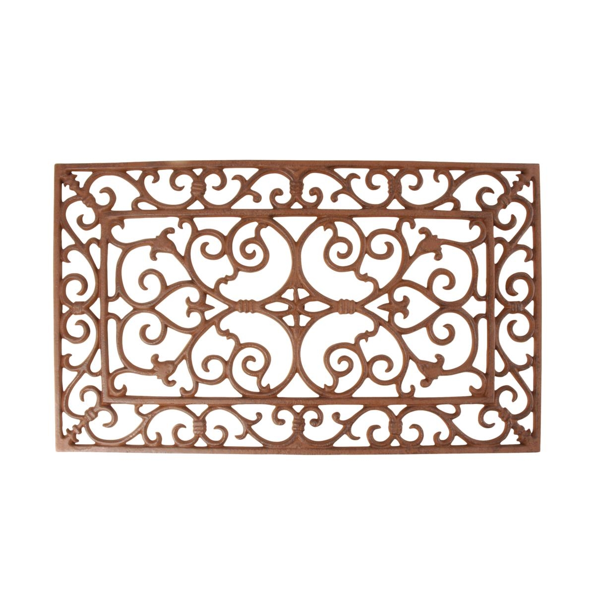 Zerbino in ghisa stile classico per ingresso 58,2x34cm Promozione Zerbino in ghisa stile classico per ingresso 58,2x34cm Promozione