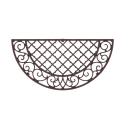 Zerbino in ghisa decorativo stile classico semicircolare  Promozione
