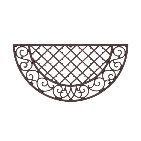 Zerbino in ghisa decorativo stile classico semicircolare  Promozione