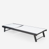 Stock 20 lettini sdraio relax da giardino in alluminio con ruote Rimini Acquisto
