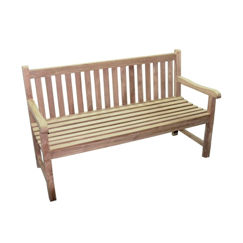 Panca da giardino 3 posti in legno teak Lampedusa Promozione