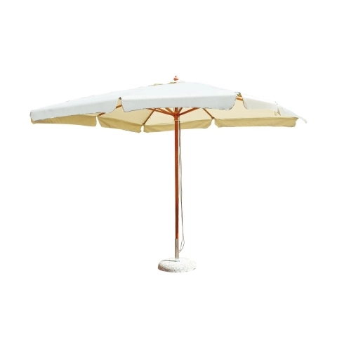 Ombrellone da giardino a palo centrale in legno 3x2m Tanami Promozione