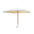 Ombrellone da giardino in legno 3x3m Yalena Promozione