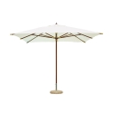 Ombrellone in legno e poliestere 3x4m da giardino Manora Promozione