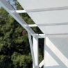 Pergola da giardino 3x3 con tetto scorrevole Skroda Saldi