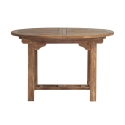 Tavolo da esterno in legno teak allungabile 8 posti Capraia Offerta