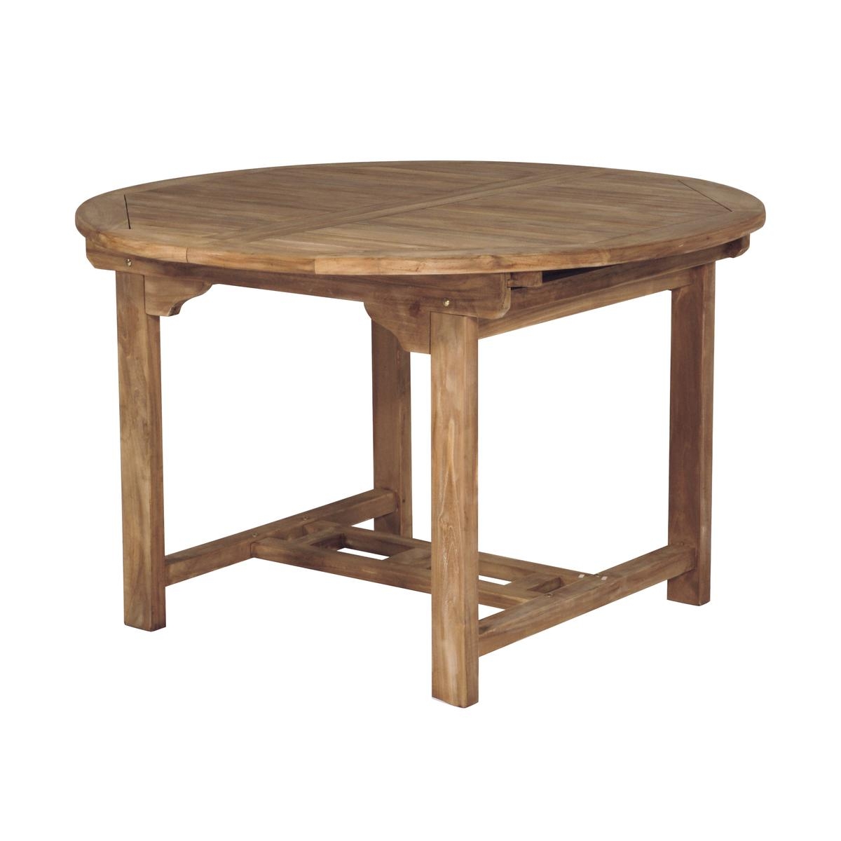 Tavolo da esterno in legno teak allungabile 8 posti Capraia