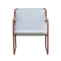 Set da esterno giardino moderno 2 poltrone divano e tavolino Tinos Sconti