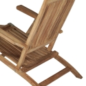 Lettino sdraio reclinabile in legno teak per giardino Streamer Saldi