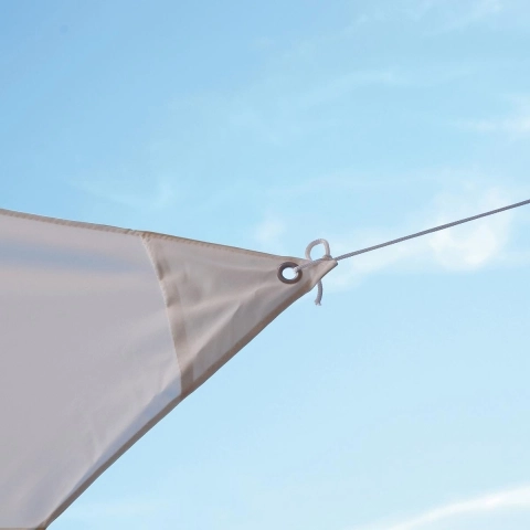 Tenda a Vela triangolare per esterni 3.6 x 3.6 x 3.6m Solar Promozione