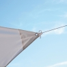 Tenda a Vela triangolare per esterni 3.6 x 3.6 x 3.6m Solar Promozione