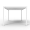 Pergola bioclimatica da giardino 3x3m manuale in alluminio Guadalupe Stock