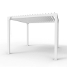 Pergola bioclimatica da giardino 3x3m manuale in alluminio Guadalupe Catalogo