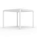 Pergola bioclimatica da giardino 3x3m manuale in alluminio Guadalupe Vendita