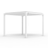 Pergola bioclimatica da giardino 3x3m manuale in alluminio Guadalupe Vendita