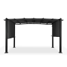 Gazebo da esterno giardino in alluminio rettangolare 3x4m Barbados Scelta