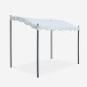 Gazebo 3x2 metri giardino acciaio ingresso bar hotel Pergola Caratteristiche