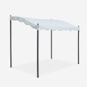 Gazebo 3x2 metri giardino acciaio ingresso bar hotel Pergola uv Catalogo