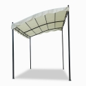 Gazebo 3x2 metri giardino acciaio ingresso bar hotel Pergola uv Caratteristiche
