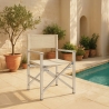 Sedia spiaggia mare pieghevole portatile alluminio textilene Regista Gold Vendita
