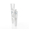 Sedia spiaggia mare pieghevole alluminio textilene bianco Regista Gold White Caratteristiche
