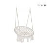 Amaca sospesa con cuscino in cotone Luxory Round Promozione