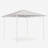 Gazebo 3x3 metri giardino acciaio antivento Style Scelta