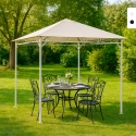 Gazebo 3x3 metri giardino acciaio antivento Style uv Saldi