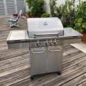 Barbecue a gas 4 fuochi in acciaio inox Texas Vendita