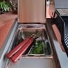Barbecue a gas 4 fuochi in acciaio inox Texas Modello