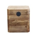 Baule contenitore in legno 52x48x55cm Irving Offerta