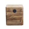 Baule contenitore in legno 52x48x55cm Irving Offerta