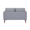 Divano 2 posti moderno in cotone 137x73x82cm Ramsey Misure