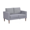 Divano 2 posti moderno in cotone 137x73x82cm Ramsey Prezzo