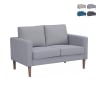 Divano 2 posti moderno in cotone 137x73x82cm Ramsey Promozione