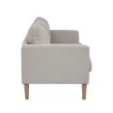 Divano 3 posti moderno con gambe effetto legno Ramsey Modello