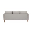 Divano 3 posti moderno con gambe effetto legno Ramsey Caratteristiche