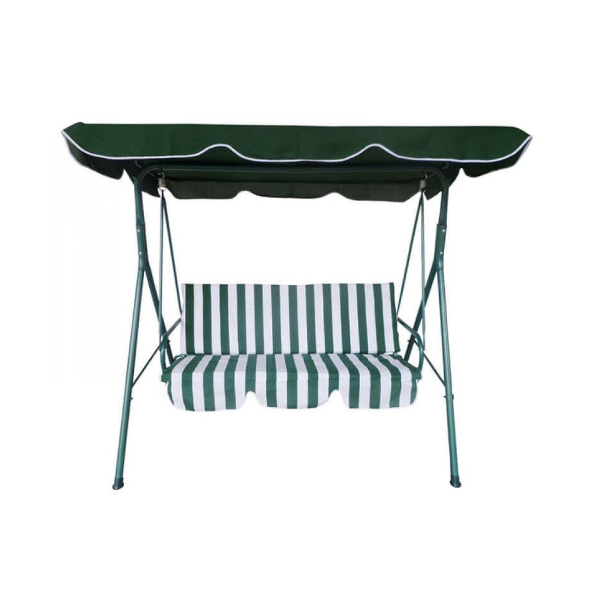 Dondolo da giardino con cuscini sfoderabili Green