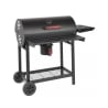 Barbecue a carbonella in acciaio ruote coperchio 2 griglie Tennessee Saldi