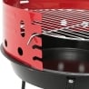 Barbecue a carbonella portatile rotondo griglia Ø36cm Camping Sconti