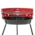Barbecue a carbonella portatile rotondo griglia Ø36cm Camping Saldi