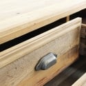 Cassettiera in legno naturale per camera da letto 5 cassetti Farley Sconti