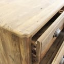 Cassettiera in legno naturale per camera da letto 5 cassetti Farley Catalogo
