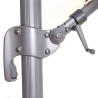 Ombrellone giardino 3x3 braccio alluminio quadrato bar hotel Vienna Prezzo
