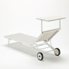 Stock 20 Lettini Mare Spiaggia Prendisole Con Ruote Piscina Alabama 