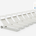 Stock 20 Lettini Mare Spiaggia Prendisole Con Ruote Piscina Alabama Promozione