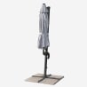 Ombrellone giardino 3x3 braccio alluminio quadrato Paradise