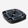 Ombrellone giardino anti uv 3,5x3,5m quadrato braccio alluminio Copenaghen 